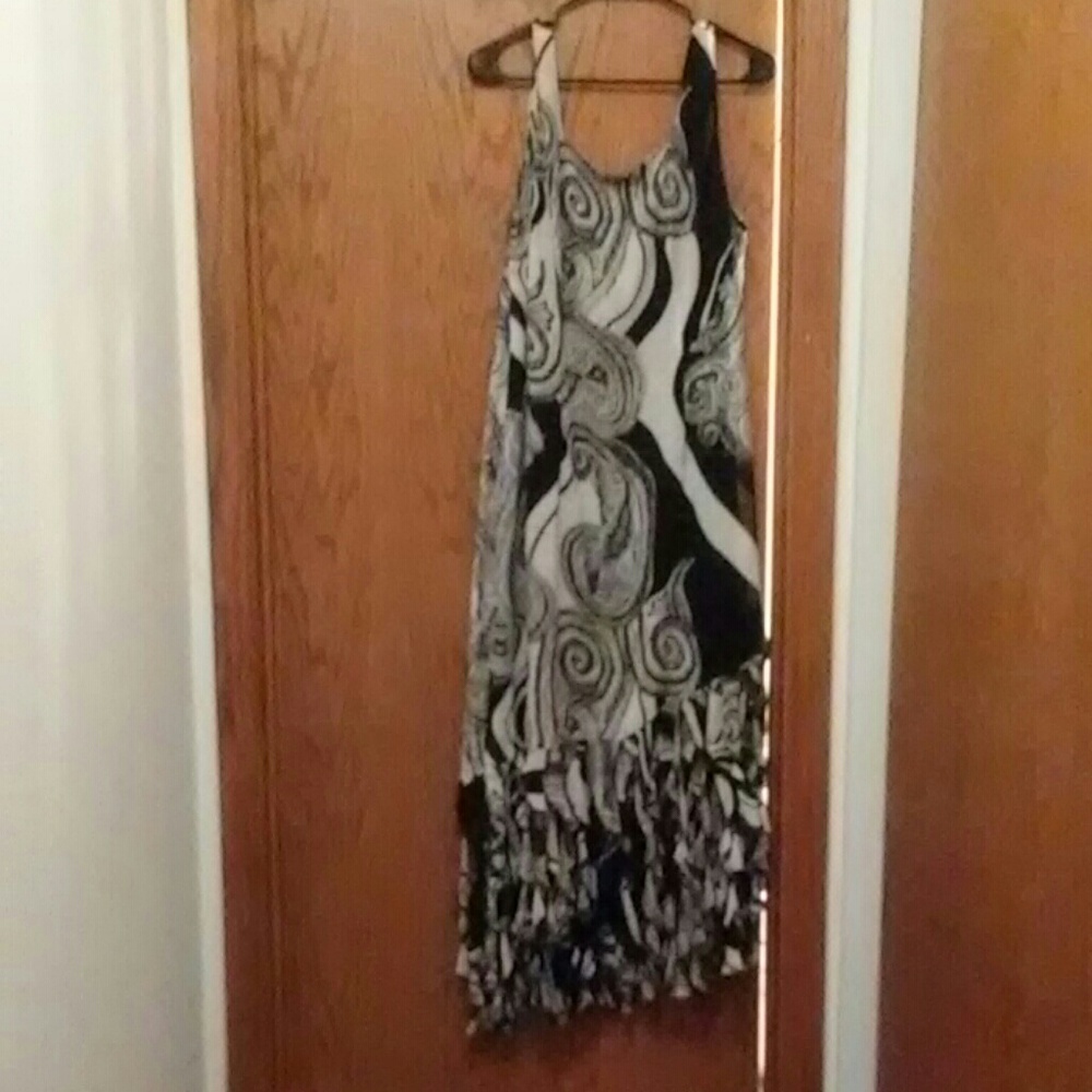 Long length party dress